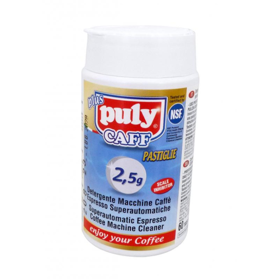 Boîte de 60 pastilles détergentes Pulycaff de 2,5 g